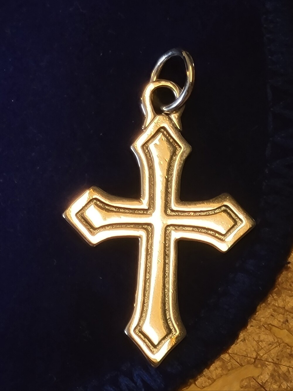 925 sterling silver James Avery Passion Cross Pendant